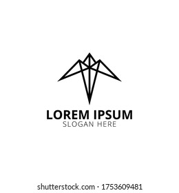 Letter T Logo design template, the simple elegant logo of letter T