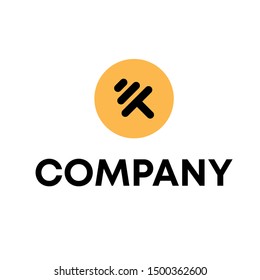 Letter T logo design - vector sign