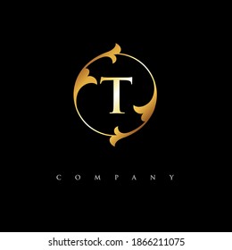 letter T logo design vector
