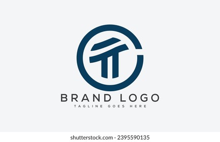 letter T logo design vector template design for brand.
