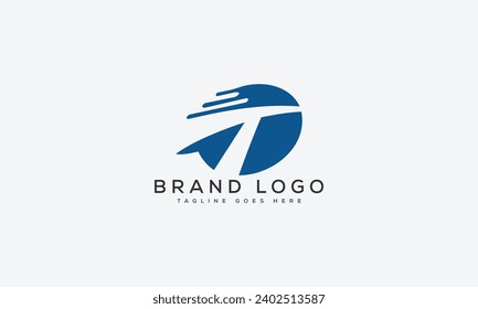 diseño del logotipo de letra T diseño de plantilla vectorial para marca.