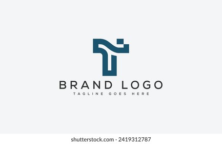 letter T logo design vector template design for brand.