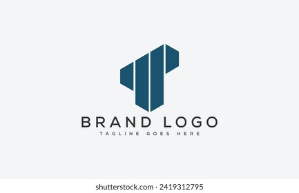 letter T logo design vector template design for brand.