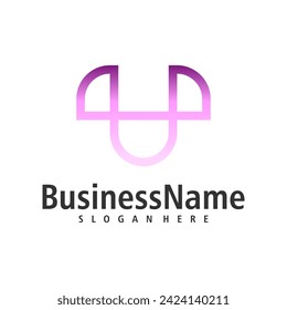 vector de diseño del logotipo de la letra T. plantilla de conceptos del logotipo de T inicial creativo