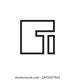 Letter T logo design vector with universal form and creative idea icon