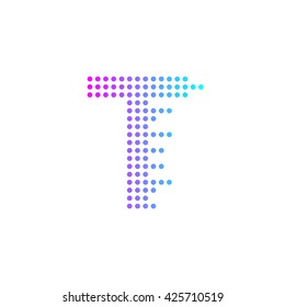 Letter T Logo Design,technology,electronics,digital Logotype