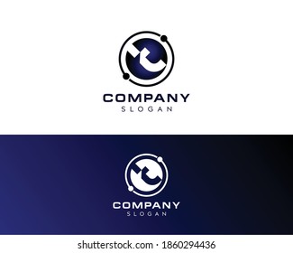 Logo-Design-Text-T-Buchstaben Logo-Design