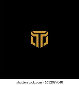 the letter T logo and horn