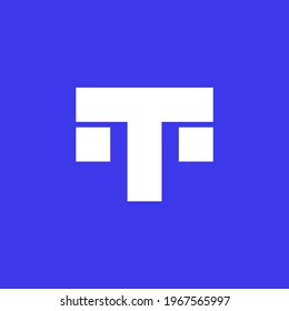 Letter T logo icon design template elements