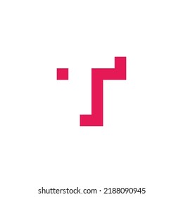 Plantilla de diseño de icono de logotipo de carta T 