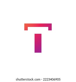 Letter T logo icon design template