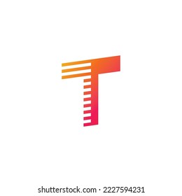 Letter T logo icon design template