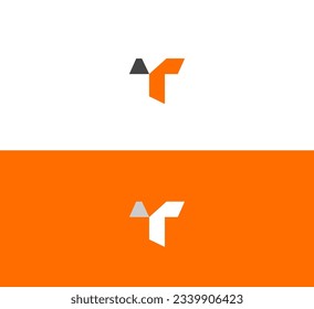 Letter T logo icon design template elements.