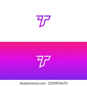 Letter T logo icon design template elements.