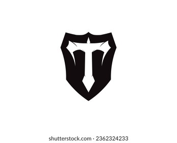 Letter T logo icon design template elements