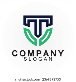 Letter T logo icon design template 