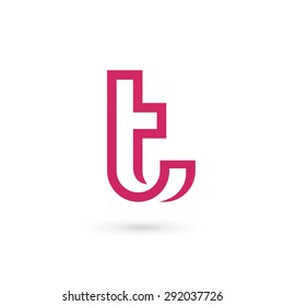 Letter T logo icon design template elements
