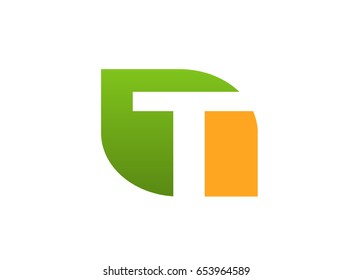 Letter T logo icon design template elements
