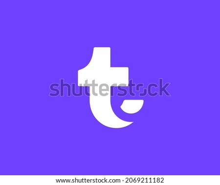 Letter T logo icon design template elements Stock fotó © 