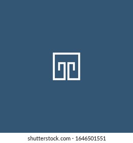 Diseño de la plantilla de icono del logotipo de la letra T en la ilustración del vector.