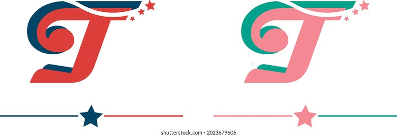 
letter t logo, icon vector design