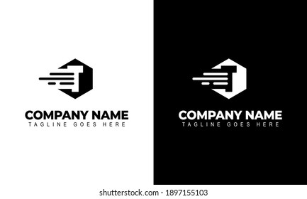 Logo De La Letra T. Letra de diseño de vectores de ilustrador