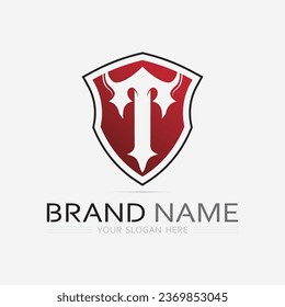 letter T logo image and font T design graphic  vector 