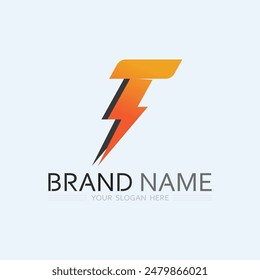 letter T logo image and font T design graphic  vector 