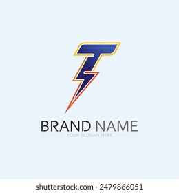 letter T logo image and font T design graphic  vector 