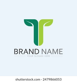 letra T logo Imagen y fuente T diseño gráfico Vector 