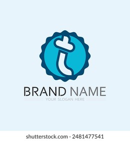 letter T logo image and font T design graphic  vector 
