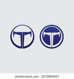 letter T logo image and font T design graphic  vector 
