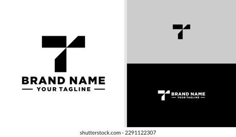 CARTA T LOGO MONOGRAM CÁMARA FOTOGRAFÍA ESTUDIO EDITABLE