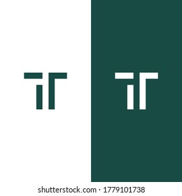 letter t logo. simple logo.