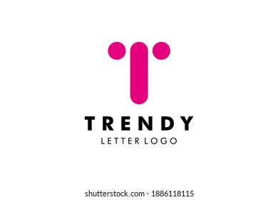 Letter T Logo : Suitable for Company Theme, Technology Theme, Initial Theme, Infographics and Other Graphic Related Assets.