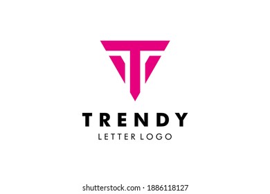 Letter T Logo : Suitable for Company Theme, Technology Theme, Initial Theme, Infographics and Other Graphic Related Assets.