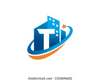 Letter T logo or symbol template design