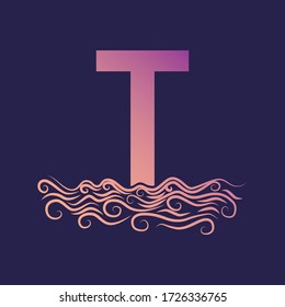 Letter T logo or symbol template design