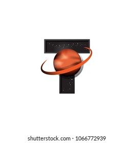 letter T logo template