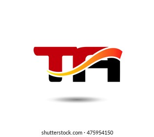 Letter T and A logo template

