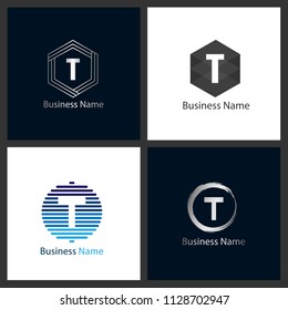 Letter T Logo Template Design