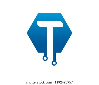 Letter T Logo Template Design Vector, Emblem, Concept Design, Creative Symbol, Icon