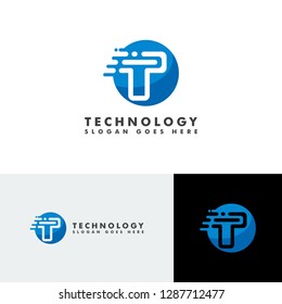 Letter T logo Template design vector