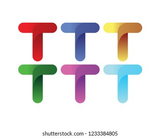 Letter T Logo Vector