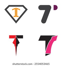 Letter T Logo Vector Art  Icons  and Graphics 