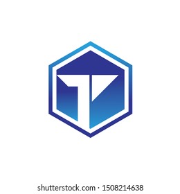 Letter T logo vector design