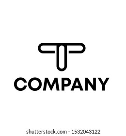 Letter T logo vector icon design template elements 