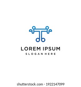 Letter T Logo vector Images	