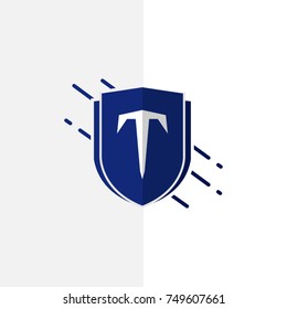 Letter T logotype vector brand