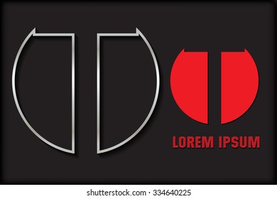 Letter T logo.Vector logo template.